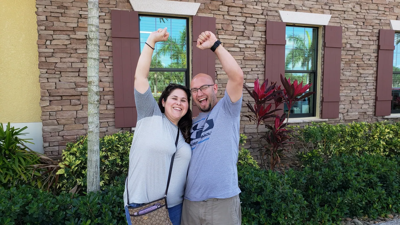 "Easy Process, Smooth, and we didnt have to do much" says Jeff and Rachel Foreman