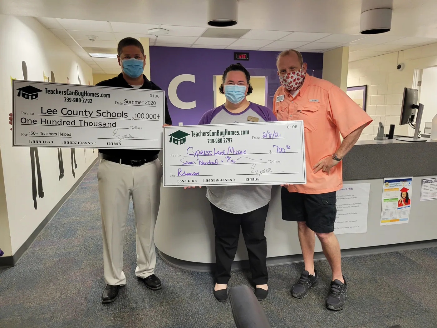 "Great Experience and very helpful" says Shannon an ESE Teacher at Cypress Lake Middle