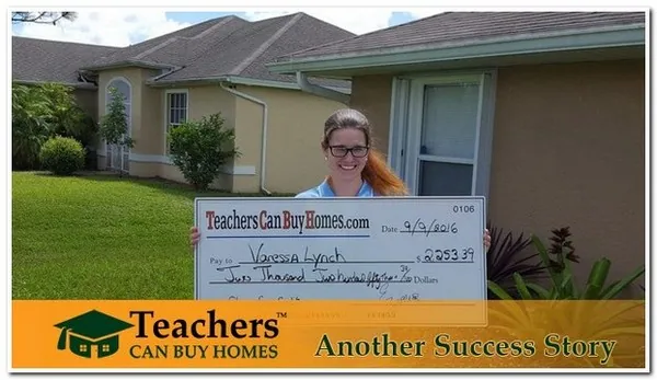 Golden Apple Teacher Buys Home