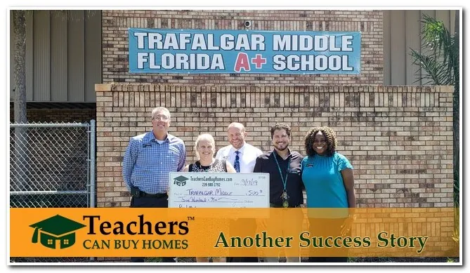 " I knew nothing about buying a home.  Ed taught me everything I needed to know" says Erin a Trafalgar Middle School Teacher